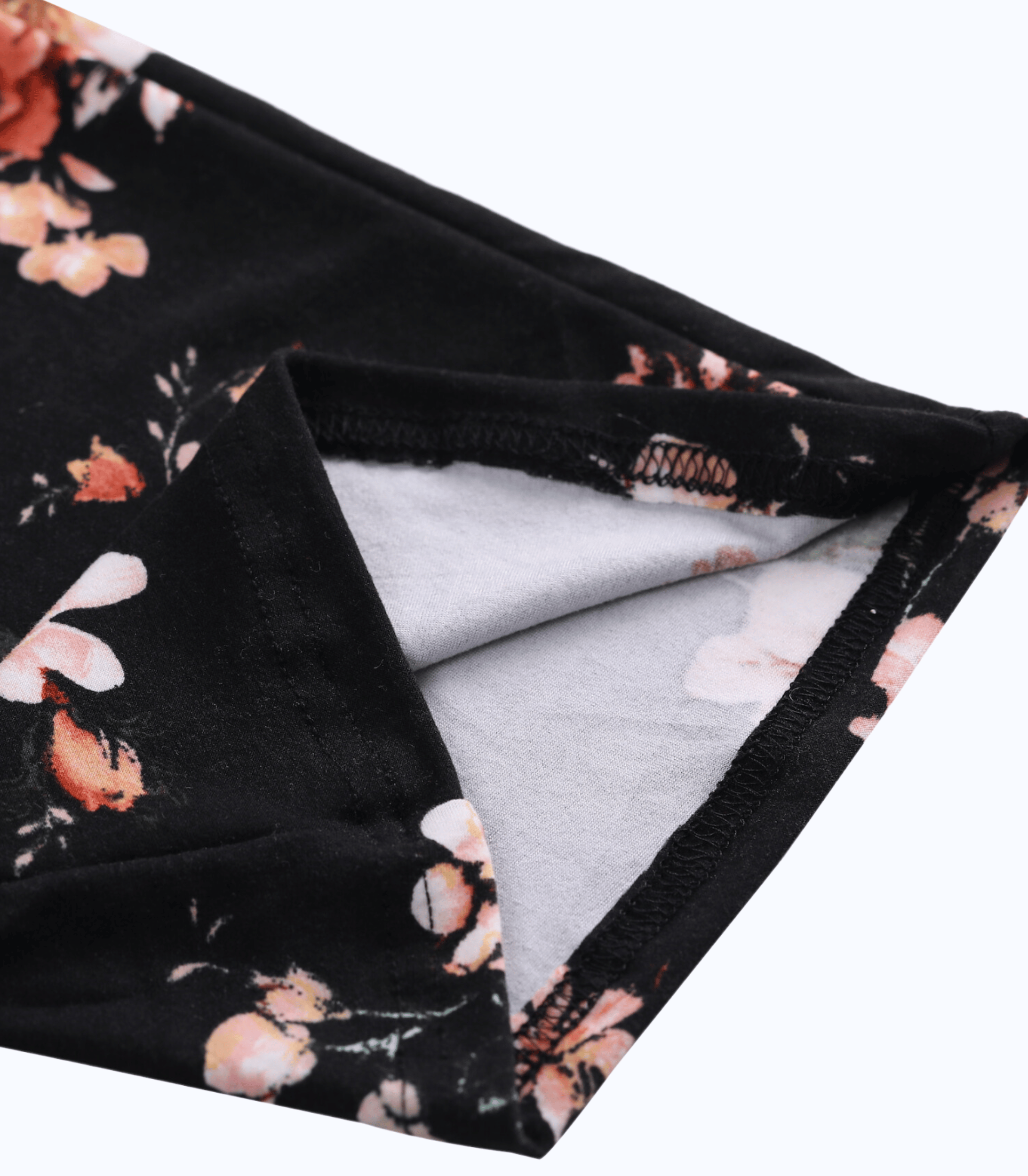 Below Bump Maternity Postpartum Pajama Pants (Floral)